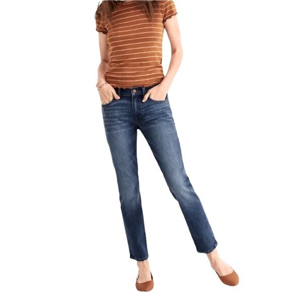 MADEWELL The Slim Boyjean Raw Hem Size 25‎ - Picture 1 of 12